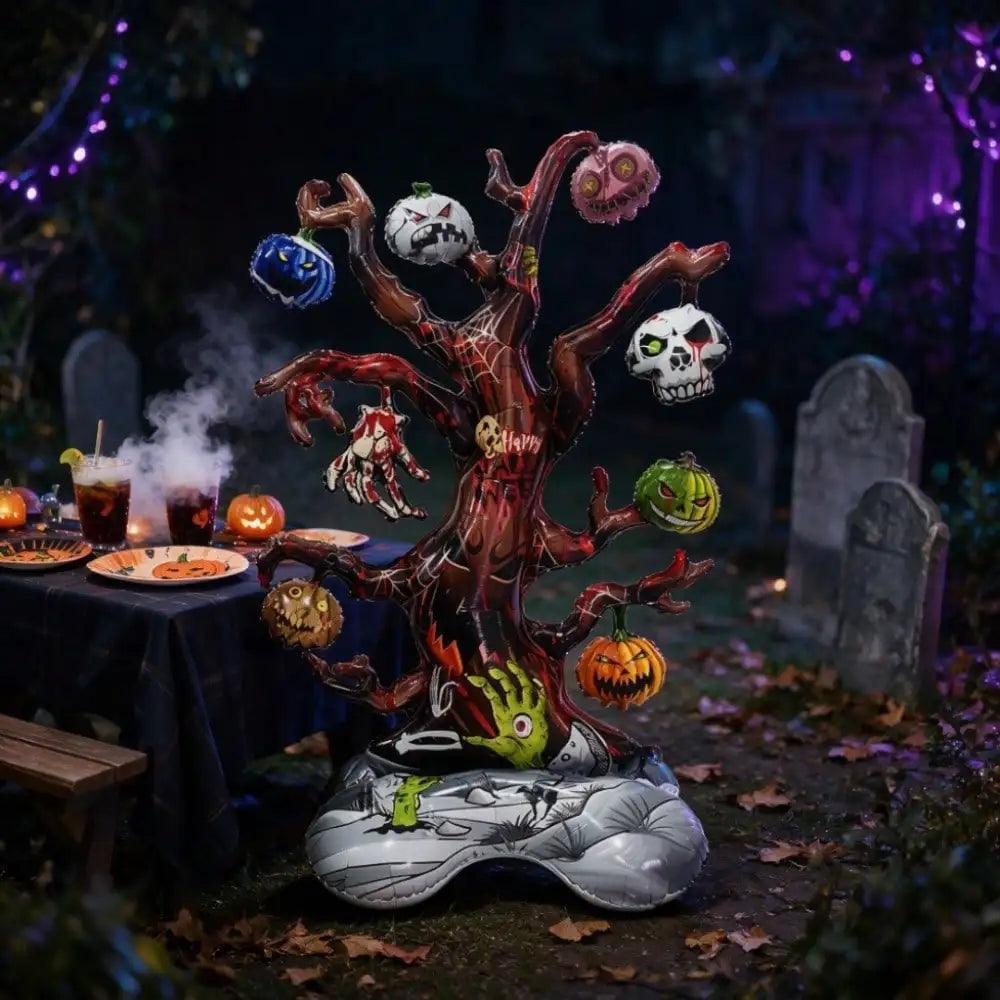 Standing Foil Balloon | Haunted Tree Shape | Toylandeu™
