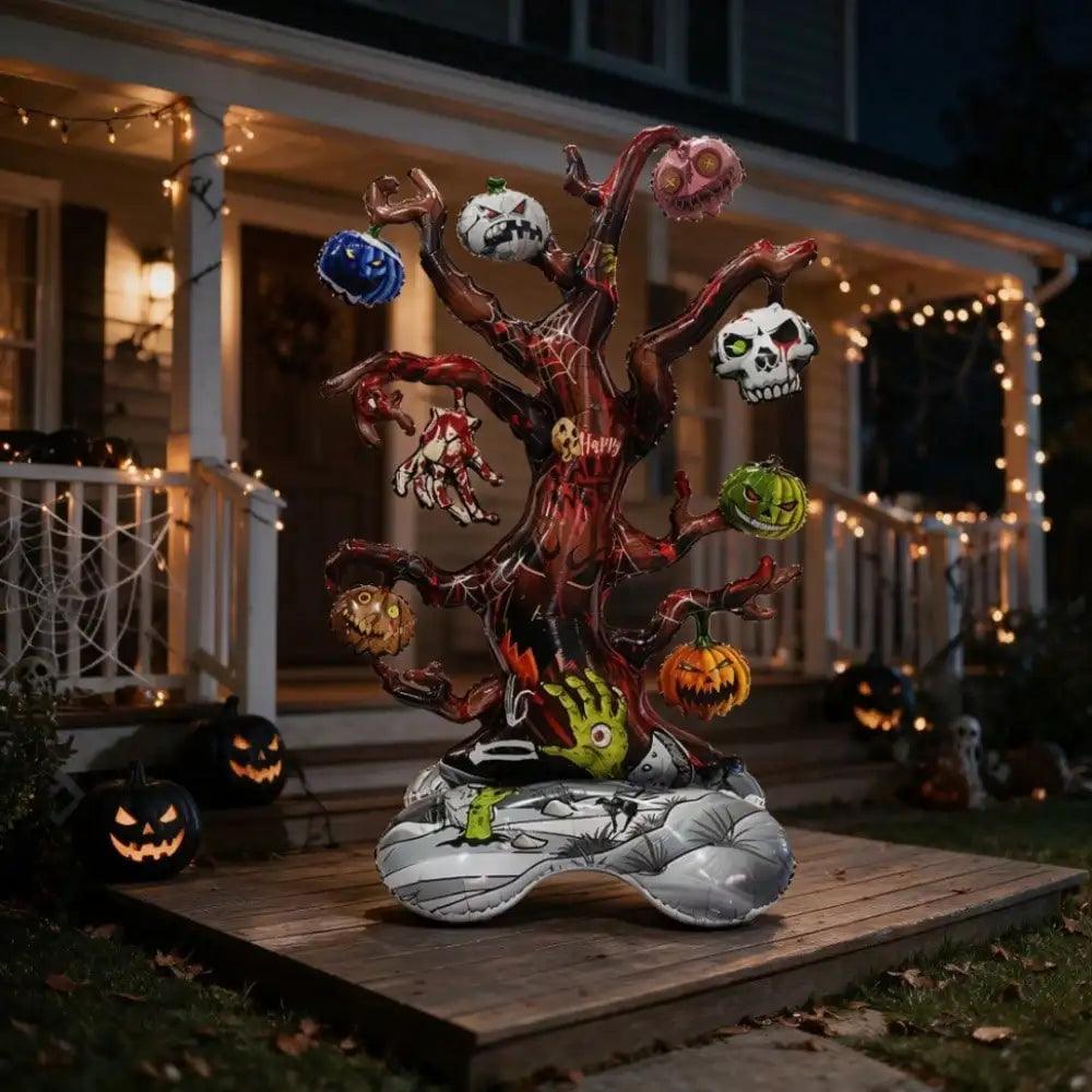 Standing Foil Balloon | Haunted Tree Shape | Toylandeu™