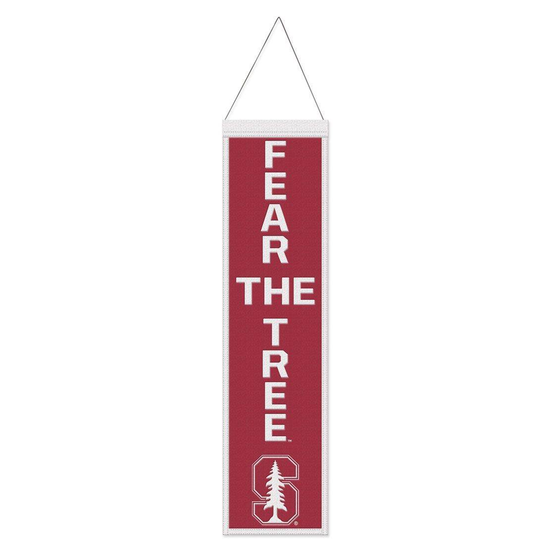 Stanford Cardinal Wool Banner 8x32 Heritage Slogan Design - ToylandEU