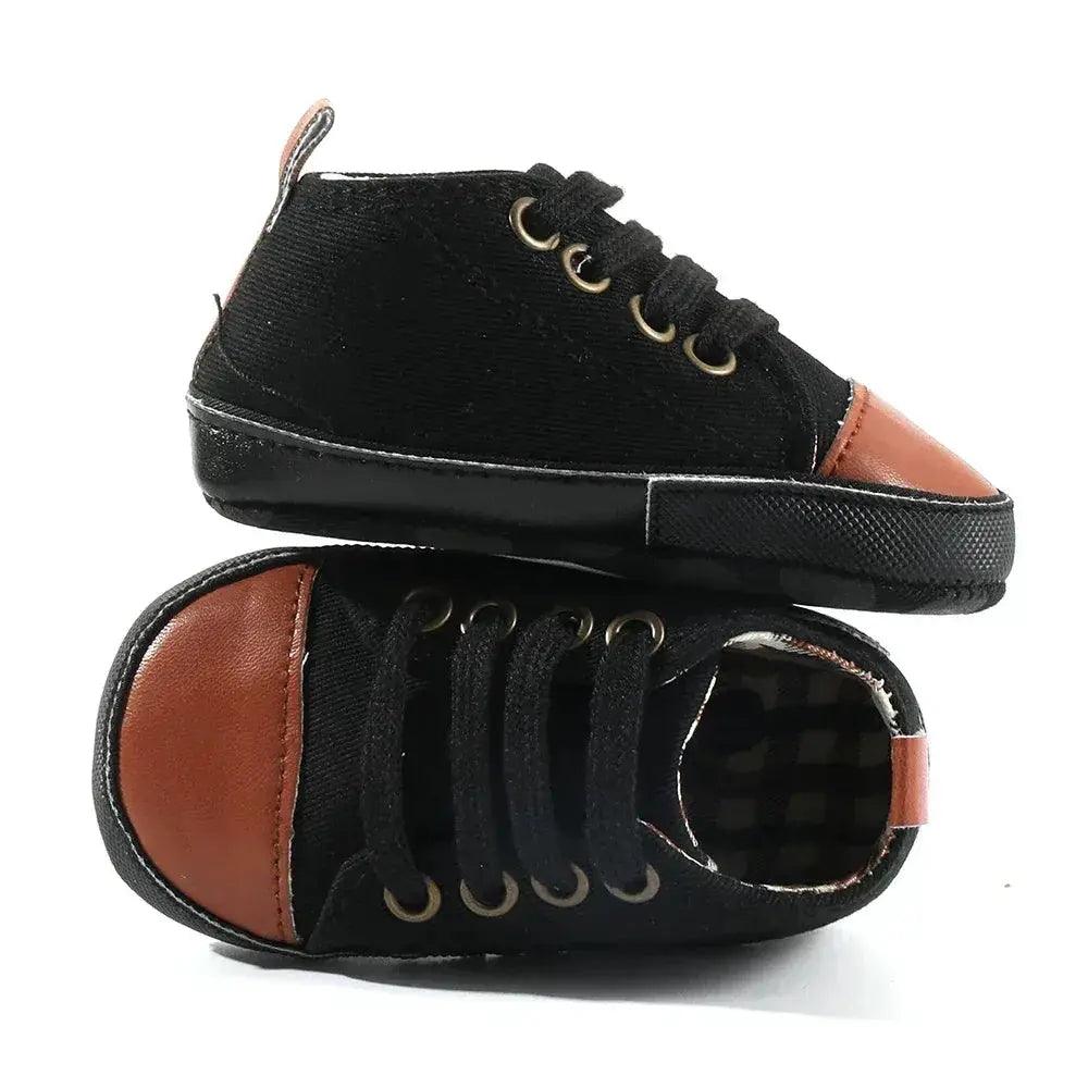  Star Print Canvas Baby Sneakers First Walkers Anti Slip -  ToylandEU™