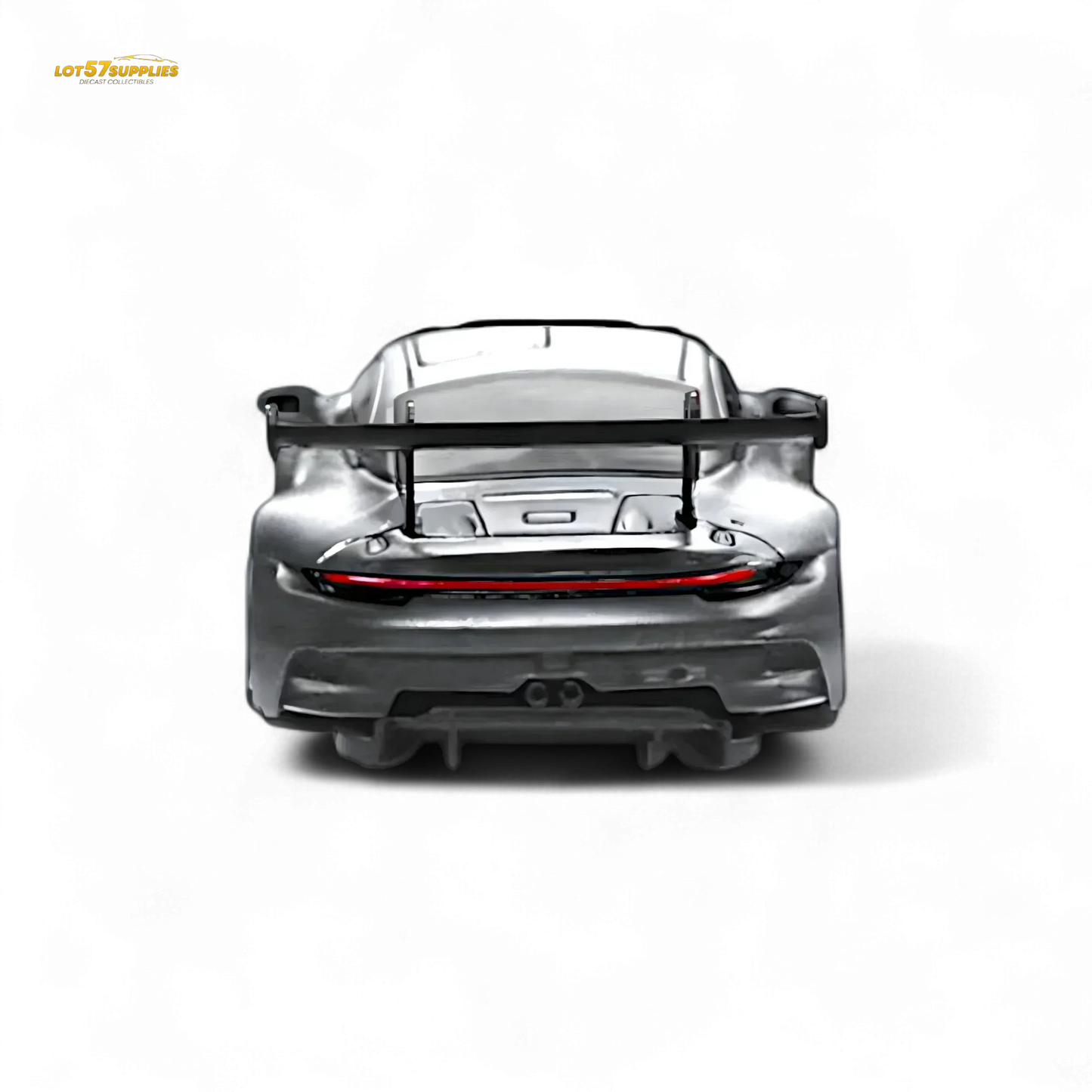 STAR RACE Porsche 911 GT3 Matte Silver Racing 1:64 - ToylandEU