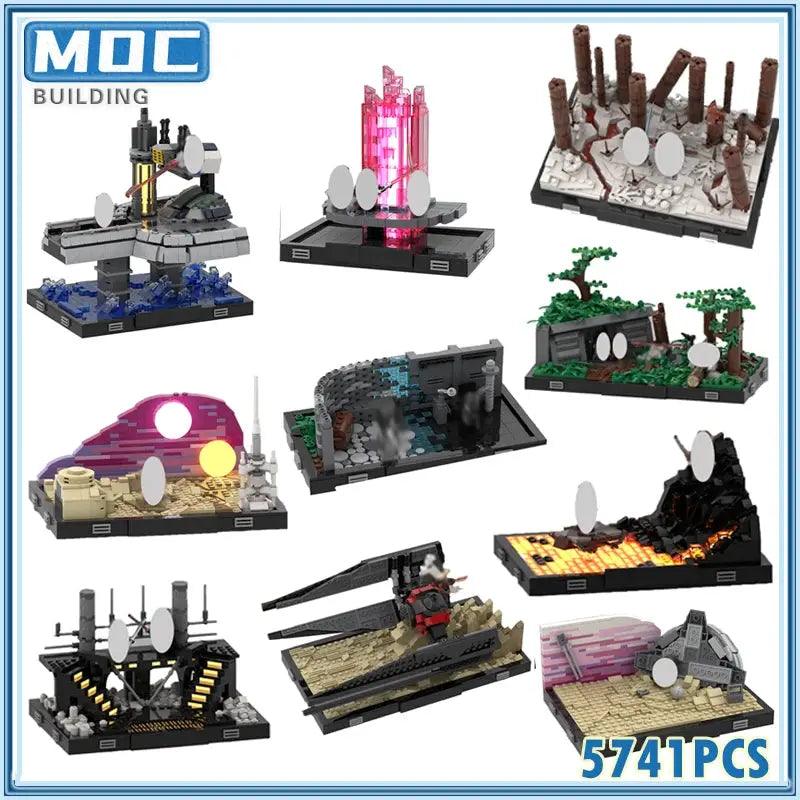  Star Space Street View MOC Building Blocks Set Premium -  ToylandEU™