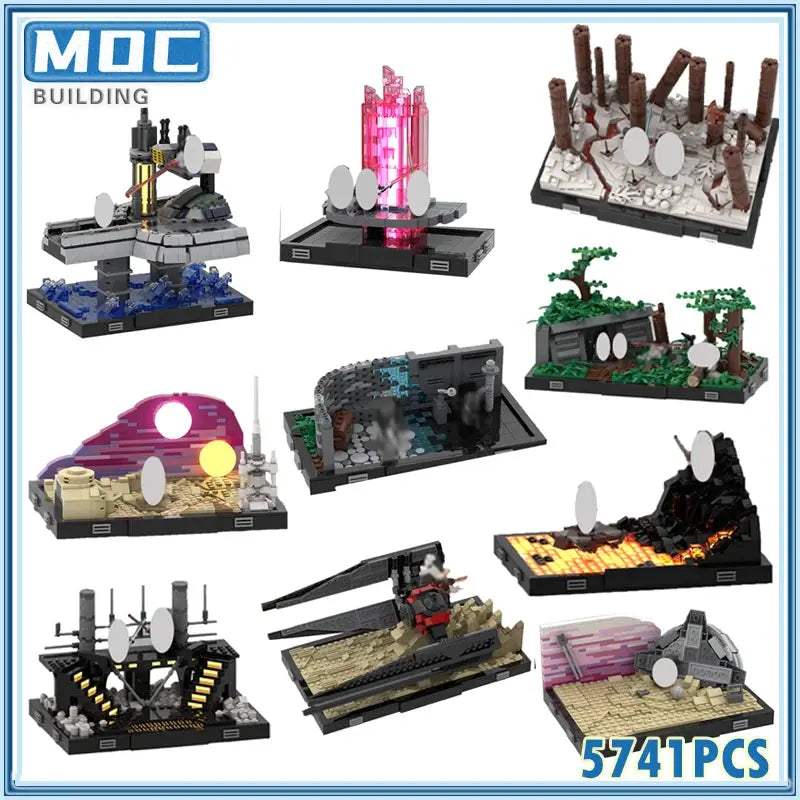  Star Space Street View MOC Building Blocks Set Premium -  ToylandEU™