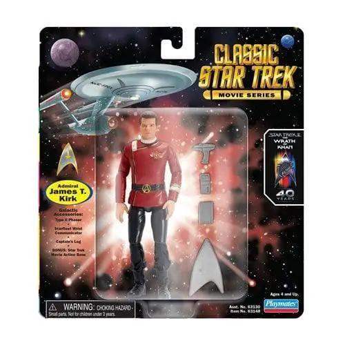Star Trek Wrath of Khan Admiral Kirk Collectible Action Figure - ToylandEU