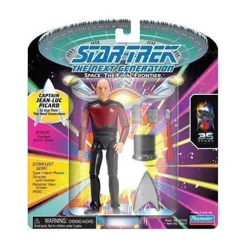 Star Trek Captain Picard Action Figure 5 Inch Retro Packaging - ToylandEU