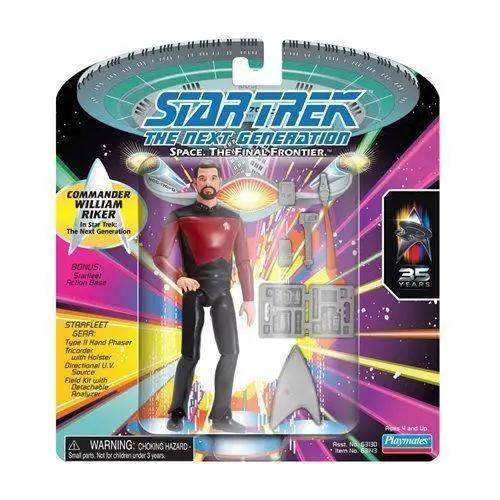 Star Trek William Riker Action Figure 5-Inch Retro Packaging - ToylandEU