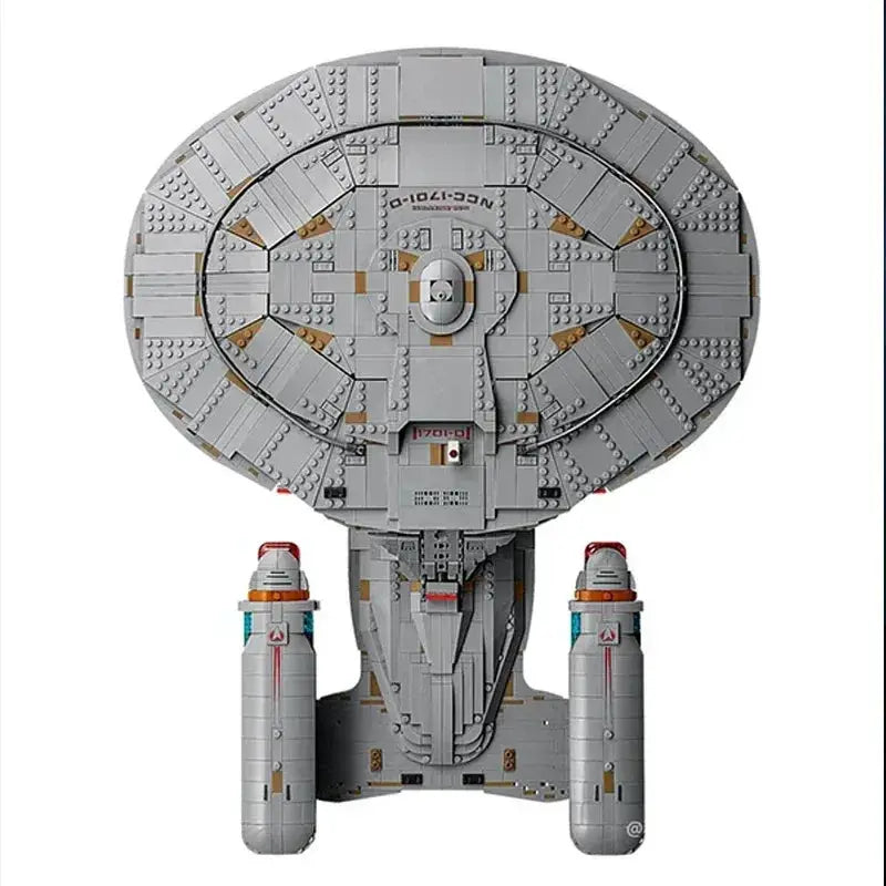 Star Trek USS Enterprise NCC-1701-D Building Blocks Model Display - ToylandEU
