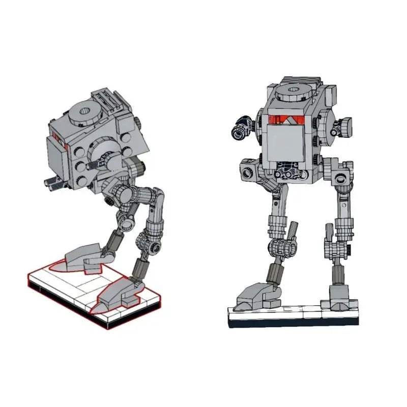  Star Wars AT ST Lego Compatible Educational Blocks -  ToylandEU™