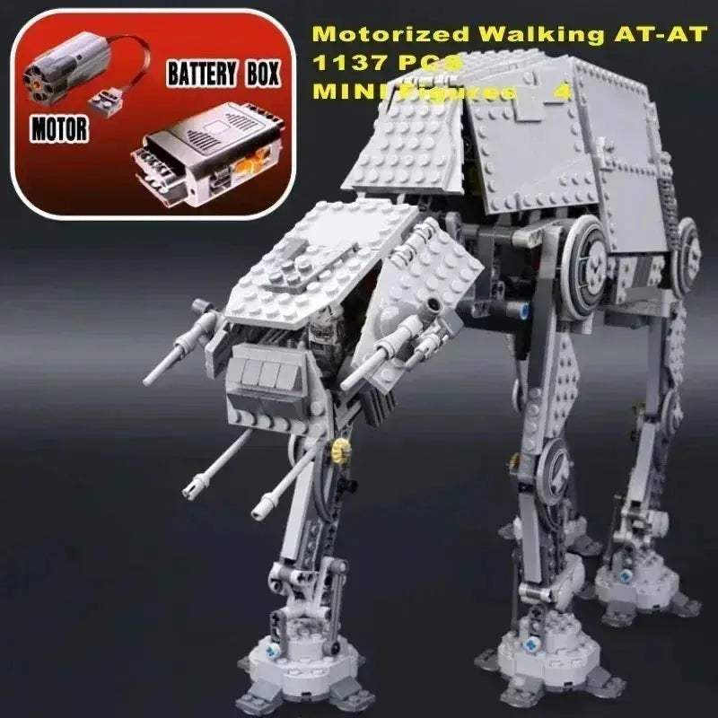Star Wars ATAT Walker Motorized Battle Model Building Kit - ToylandEU