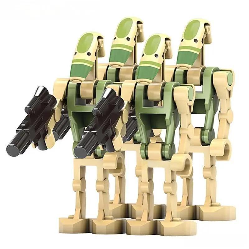  Star Wars Battle Droids Lego Minifigures Set Four Pack -  ToylandEU™