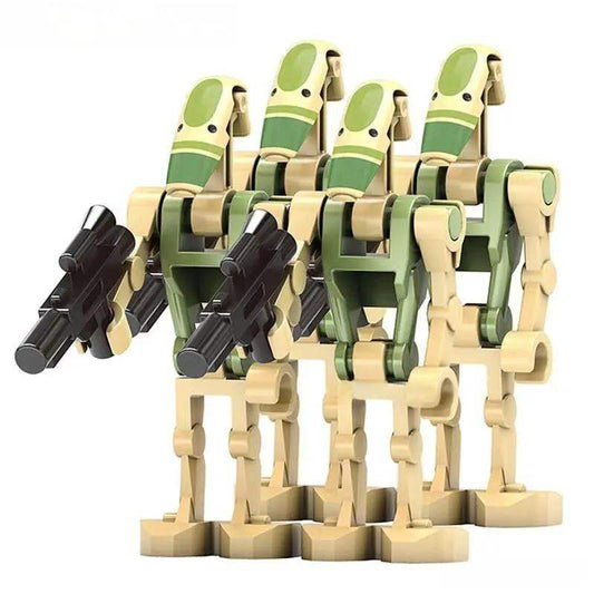  Star Wars Battle Droids Lego Minifigures Set Four Pack -  ToylandEU™