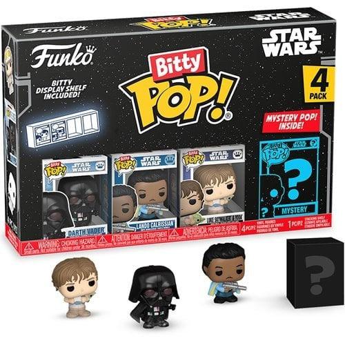  Star Wars Bitty Pop Han Solo Mini Figure Set 4 Pack Chase -  ToylandEU™