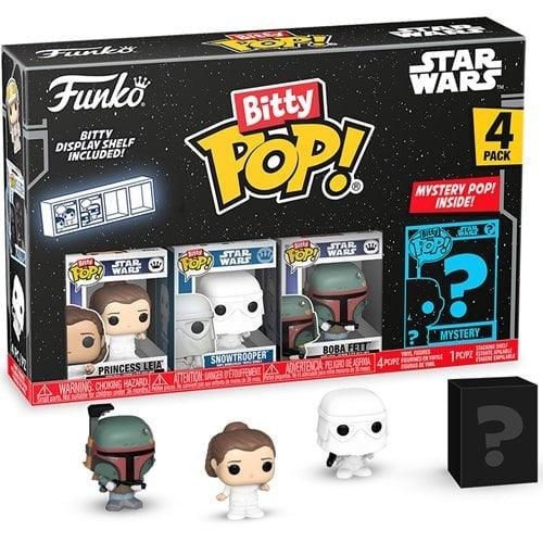  Star Wars Bitty Pop Han Solo Mini Figure Set 4 Pack Chase -  ToylandEU™