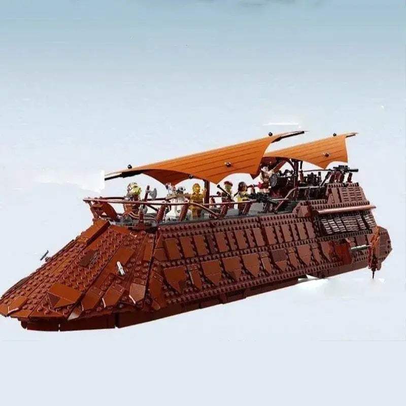 Star Wars Brick Model Sail Barge Puzzle Set Highly Detailed - ToylandEU