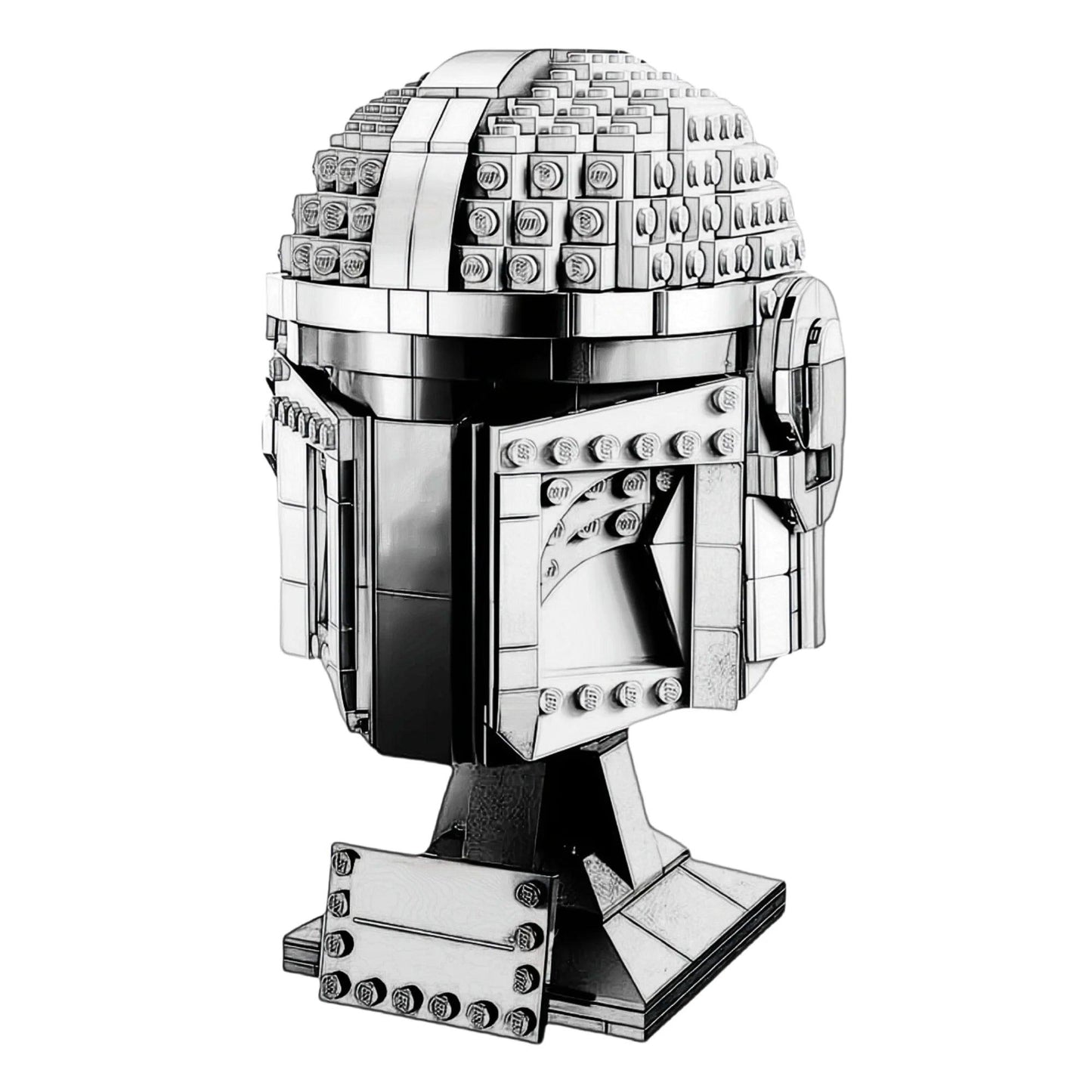 Star Wars Building Blocks Mandalorian TIE Set Toylandeu