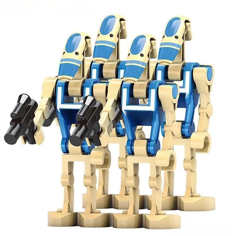  Scout Battle Droids set of 4 Star Wars Lego Minifigures Custom Toys NEW -  ToylandEU™