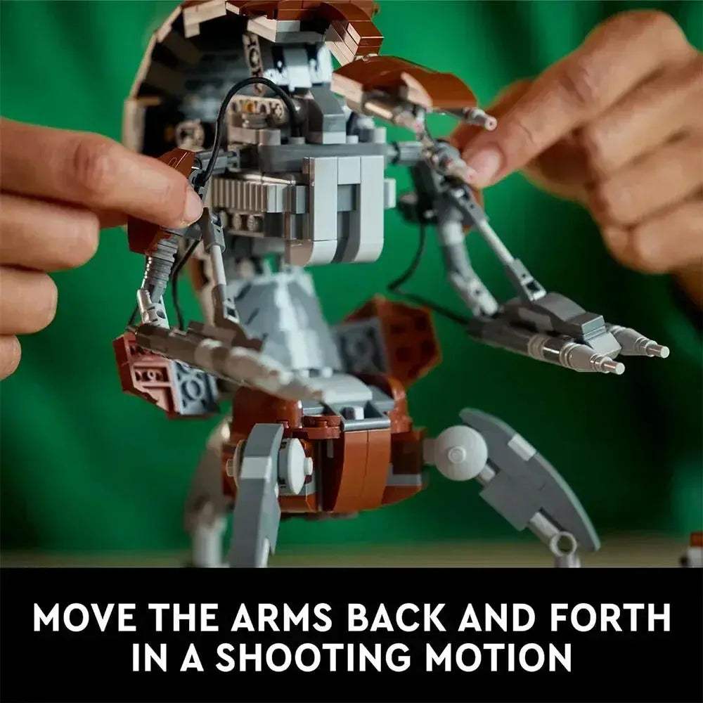 Star Wars Droideka Lego Compatible Blocks Set Ideal Gift - ToylandEU