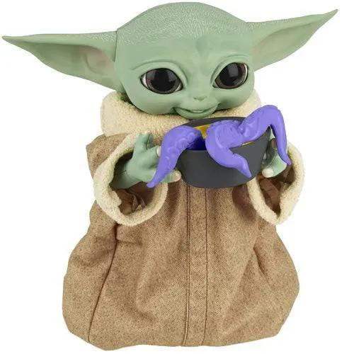 Star Wars Grogu Animatronic Toy With Interactive Snack Accessories - ToylandEU