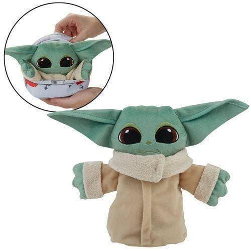 Star Wars Grogu Hideaway Hover Pram Plush Toy Soft Cuddly - ToylandEU