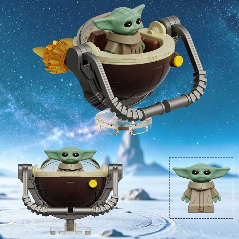 Star Wars Grogu Minifigure | LEGO Compatible | Toylandeu™