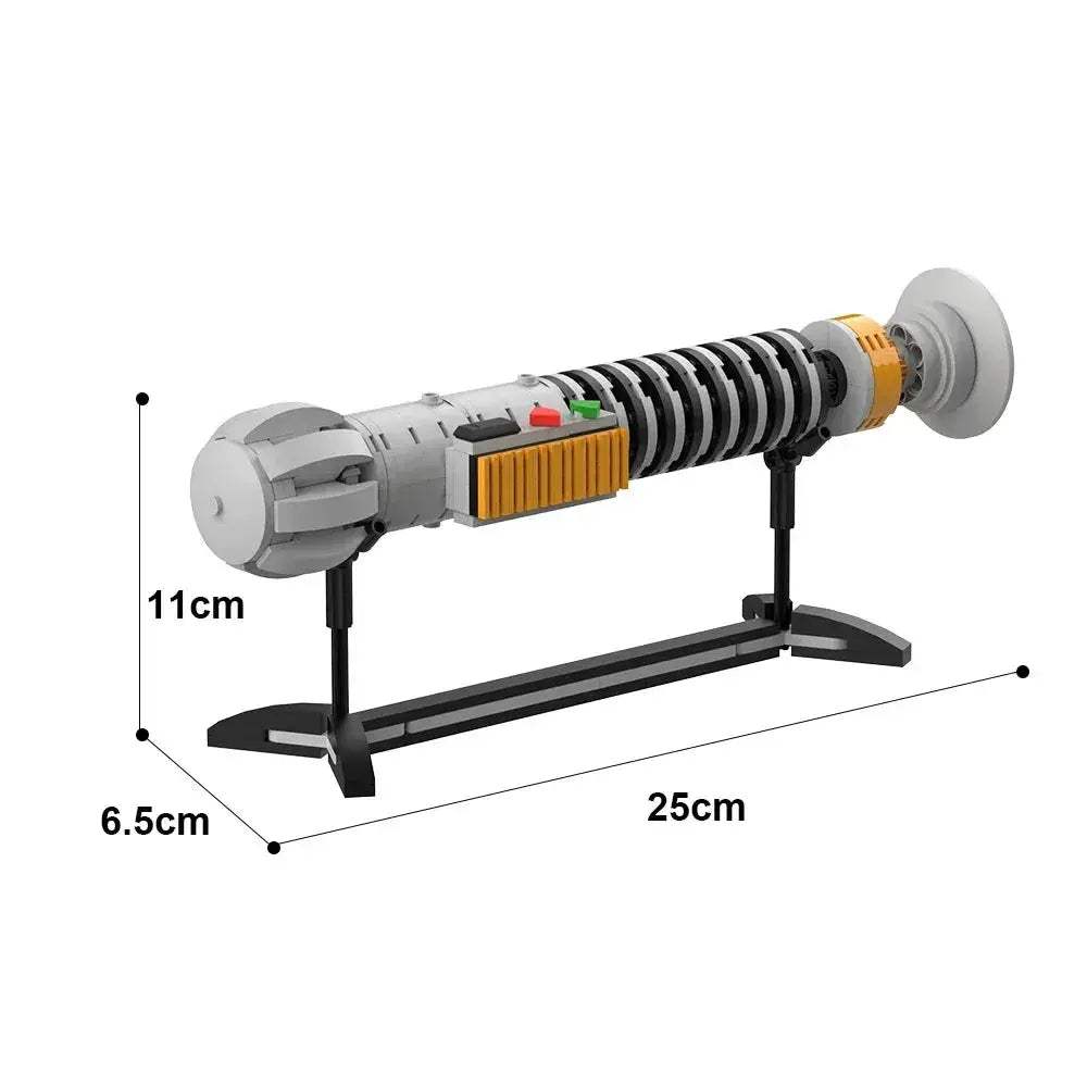 Star Wars Luke Skywalker Lightsaber Building Set with Display Stand - ToylandEU