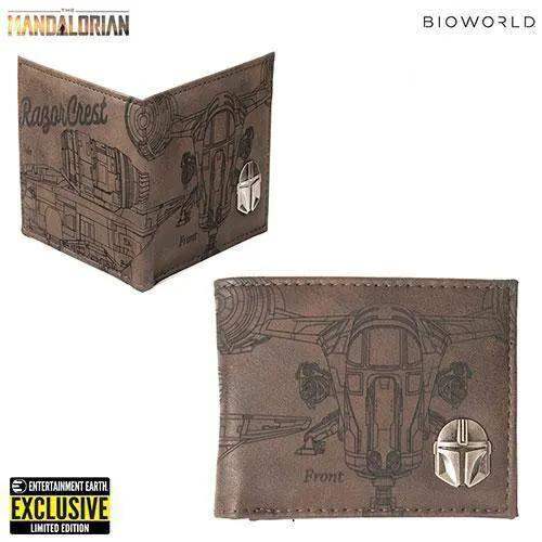 Star Wars Mandalorian Etched PU Bifold Wallet Exclusive - ToylandEU