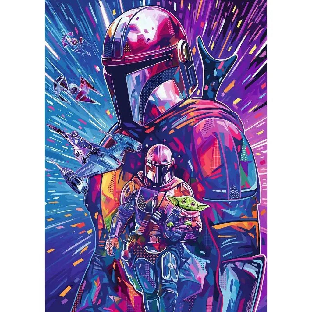  Star Wars Mandalorian Jigsaw Puzzle Hyperspace Edition -  ToylandEU™