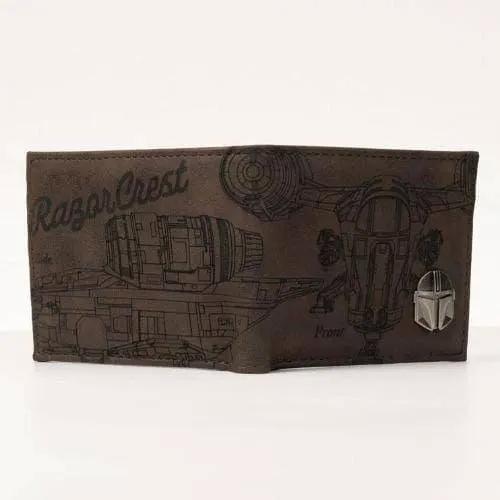  Star Wars Mandalorian Wallet Etched Pu Bifold Exclusive -  ToylandEU™
