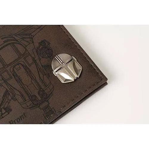  Star Wars Mandalorian Wallet Etched Pu Bifold Exclusive -  ToylandEU™