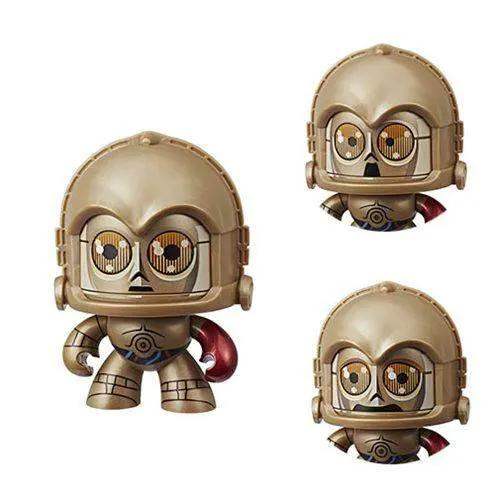Star Wars Mighty Muggs C3PO Push Spin Action Figure - ToylandEU