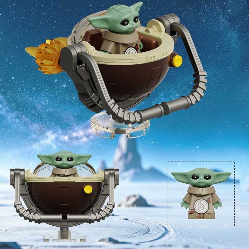 Star Wars Minifigure | GROGU Hovering Crib | Toylandeu™