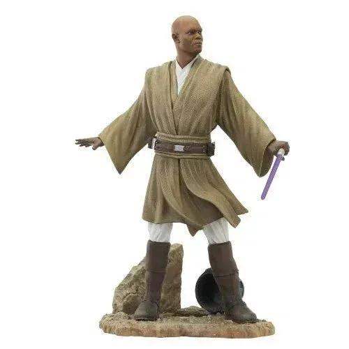 Star Wars Mace Windu Statue Premier Collection Geonosis Battle Edition - ToylandEU