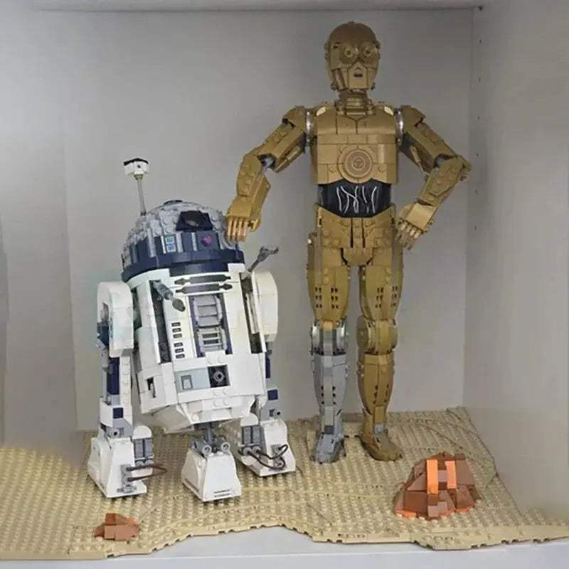  Star Wars R2-D2 And C-3PO Stand Model Kit Personalize -  ToylandEU™