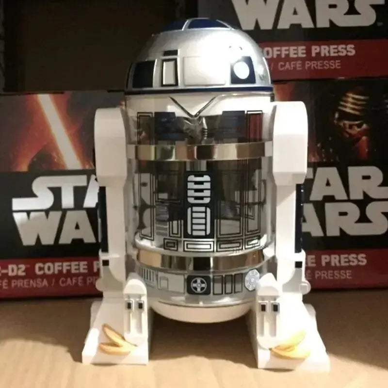 Star Wars R2D2 Moka Pot Coffee Maker Thermal Stainless Steel - ToylandEU