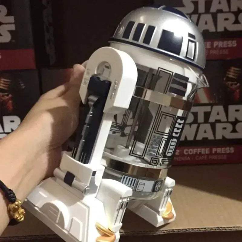 Star Wars R2D2 Moka Pot Coffee Maker Thermal Stainless Steel - ToylandEU