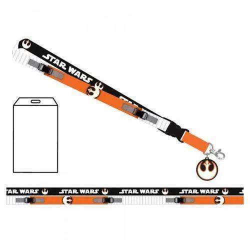Star Wars Rebel Lanyard With Breakaway Buckles And Key Clip - ToylandEU