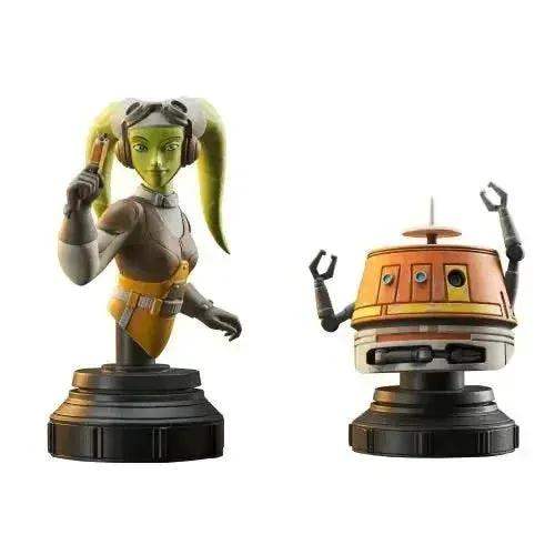 Star Wars Rebels Hera Syndulla And Chopper Premium Mini Bust - ToylandEU