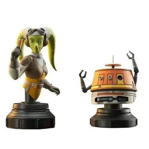 Star Wars Rebels Hera Syndulla And Chopper Premium Mini Bust - ToylandEU