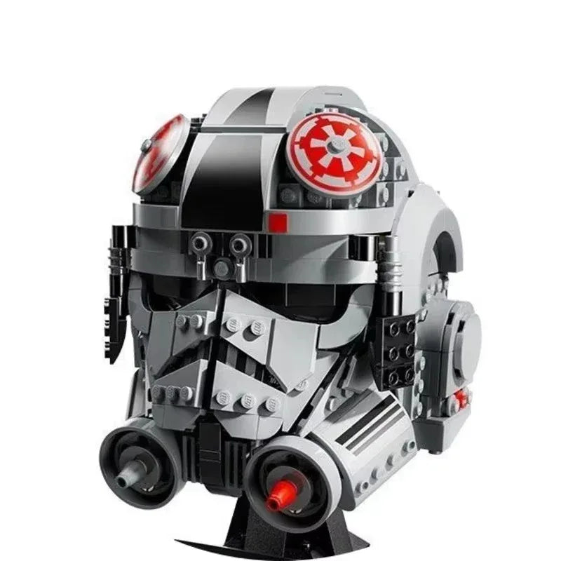 Star Wars Space Combat Helmet Building Blocks Desk Decor - ToylandEU