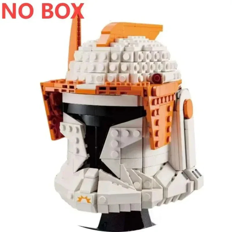 Star Wars Space Combat Helmet Building Blocks Desk Decor - ToylandEU