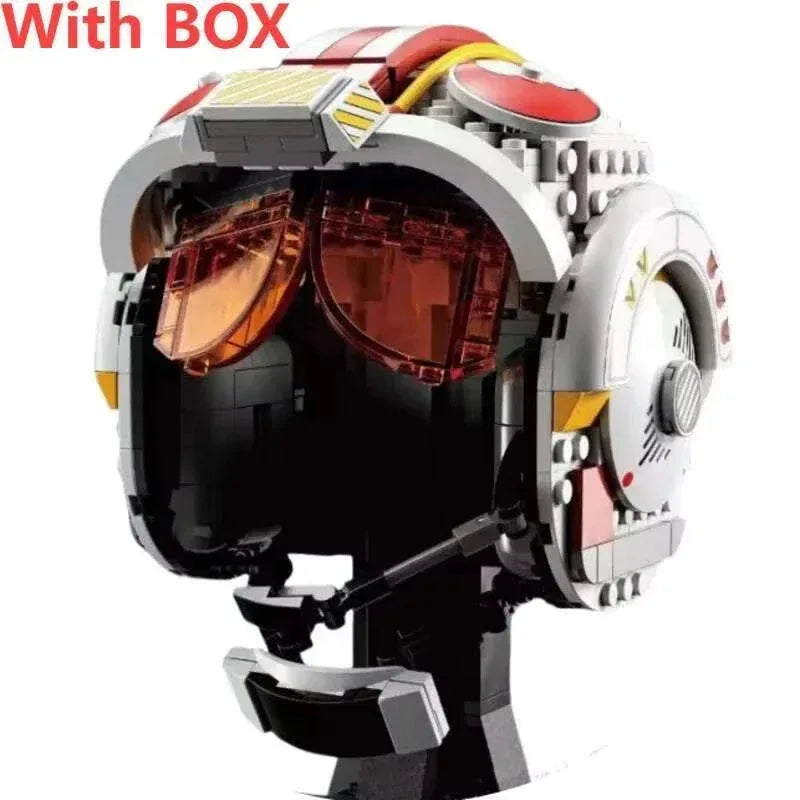 Star Wars Space Combat Helmet Building Blocks Desk Decor - ToylandEU