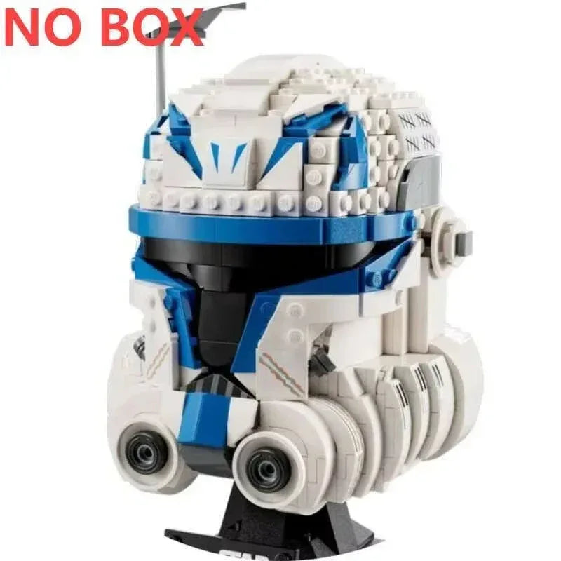 Star Wars Space Combat Helmet Building Blocks Desk Decor - ToylandEU