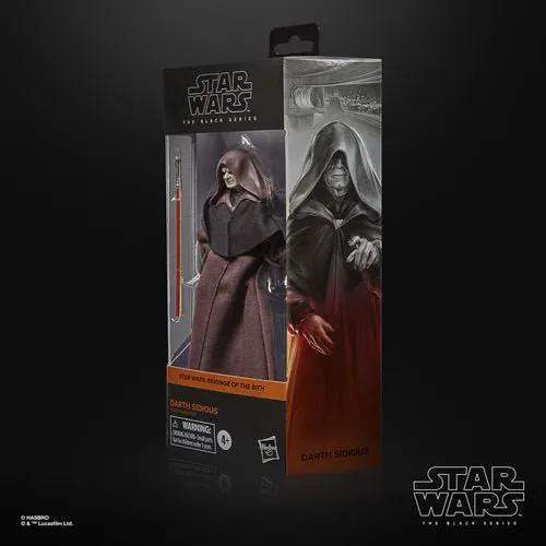 Star Wars The Black Series Darth Sidious 6-Inch Action Figure - ToyShnip