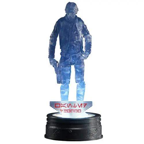 Star Wars The Black Series Holocomm Collection Han Solo 6-Inch Action Figure with Light-Up Holopuck - ToyShnip