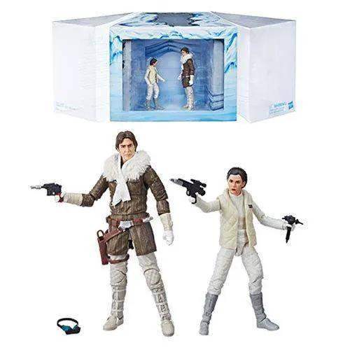 Exclusive Star Wars Black Series Leia Han 6 Inch Figures - ToylandEU