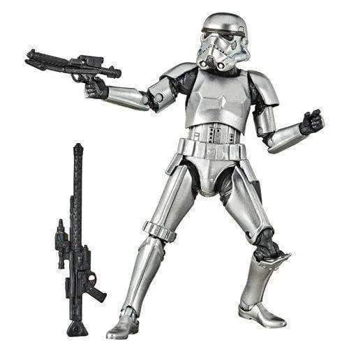 Star Wars Carbonized Stormtrooper Shiny Armor Action Figure - ToylandEU