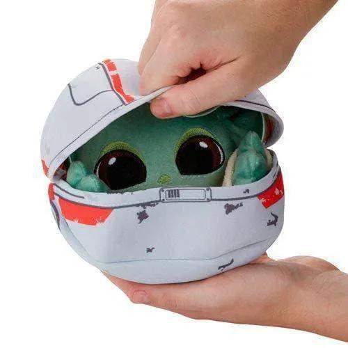 Star Wars Grogu Hideaway Hover Pram Plush Toy Soft Cuddly - ToylandEU