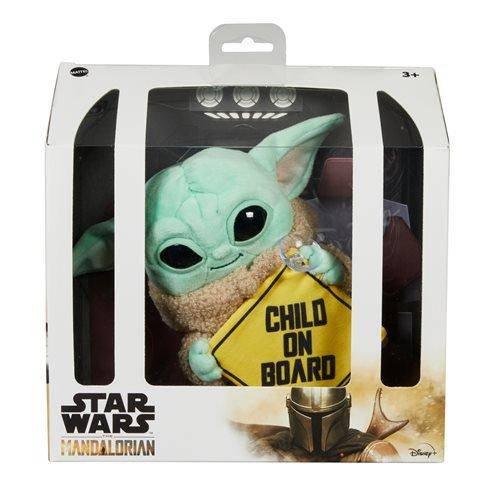 Star Wars Grogu On Board Plush Sign For Family Cars - ToylandEU