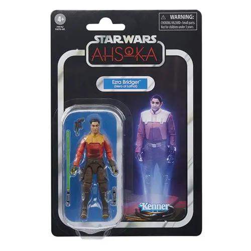 Star Wars The Vintage Collection 3 3/4-Inch Ezra Bridger (Hero of Lothal) Action Figure - ToyShnip