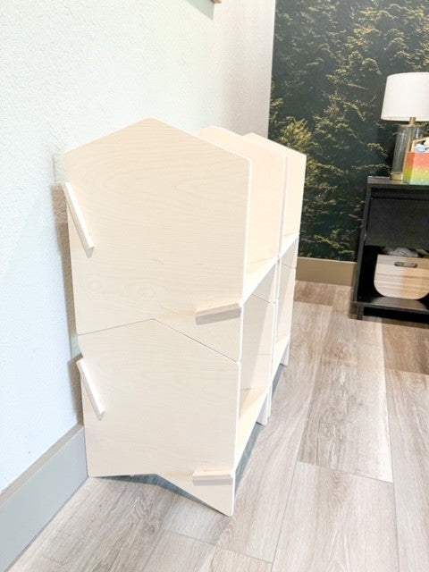 Stackable Storage Cubes | Baltic Birch Plywood | Set Of 2 | Minimalist